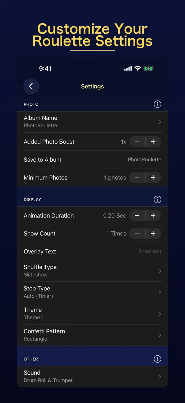 PhotoRoulette 4